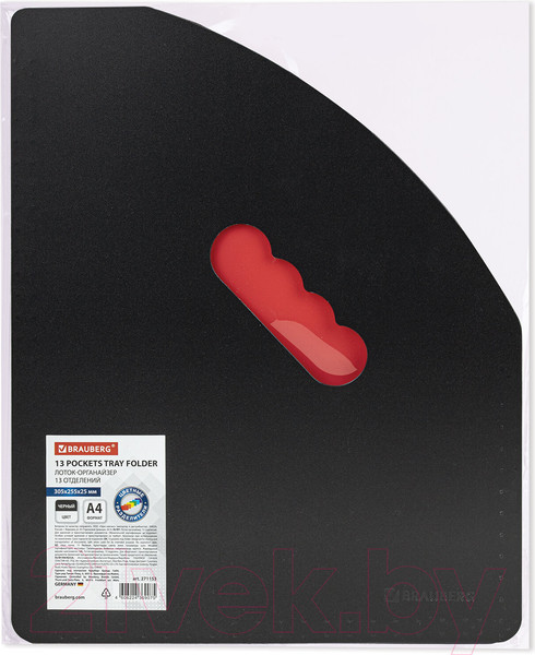Изображение товара Лоток для бумаг Brauberg Docs / 271153 (черный)