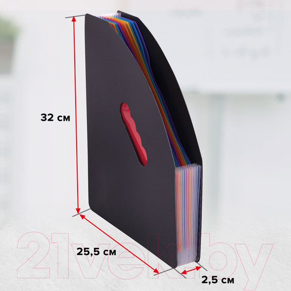 Изображение товара Лоток для бумаг Brauberg Docs / 271153 (черный)