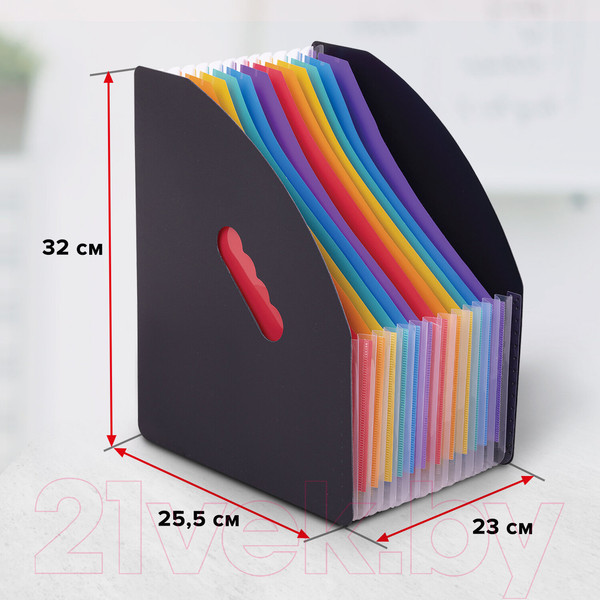 Изображение товара Лоток для бумаг Brauberg Docs / 271153 (черный)