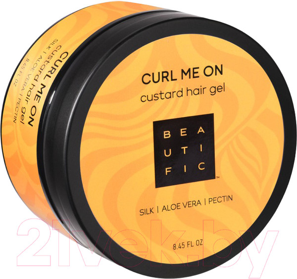 Изображение товара Гель для укладки волос Beautific Кастард для кудрявых и вьющихся волос (250мл)