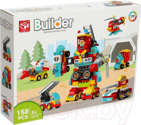 Изображение товара Конструктор Kids Home Toys Робот-трансформер 188-A52 / 9655743