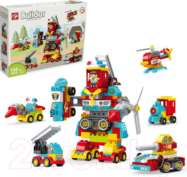 Изображение товара Конструктор Kids Home Toys Робот-трансформер 188-A52 / 9655743