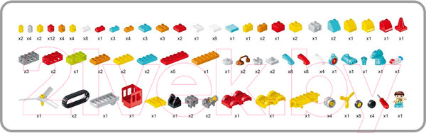 Изображение товара Конструктор Kids Home Toys Робот-трансформер 188-A52 / 9655743