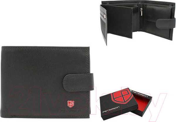Изображение товара Портмоне Peterson PTN MR-11L-CN (черный)