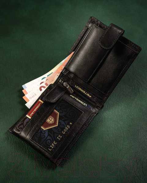 Изображение товара Портмоне Peterson PTN MR-11L-CN (черный)