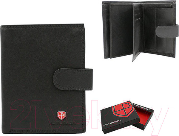 Изображение товара Портмоне Peterson PTN MR-14L-CN (черный)