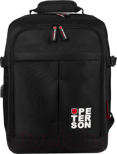 Изображение товара Рюкзак Peterson PTN PLG-03-T (черный/красный)