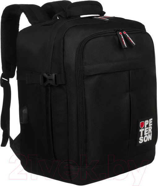 Изображение товара Рюкзак Peterson PTN PLG-03-T (черный/красный)