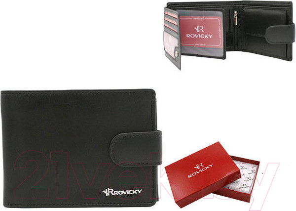 Изображение товара Портмоне Cedar Rovicky / R-N992L-VCT (черный)