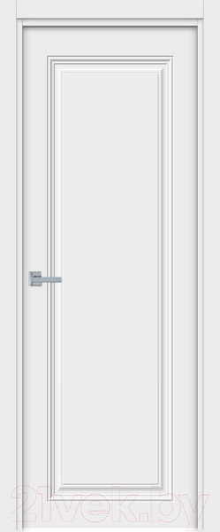 Изображение товара Дверной блок SMART Аляска комплект 60x200 (белый шелк)