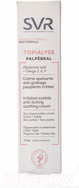 Изображение товара Крем для век SVR Topialyse Palpebral Успокаивающий (15мл)