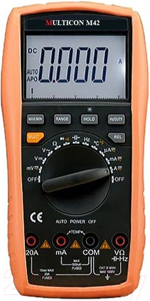 Изображение товара Мультиметр цифровой Multicon M42 / 03K-M42-3055