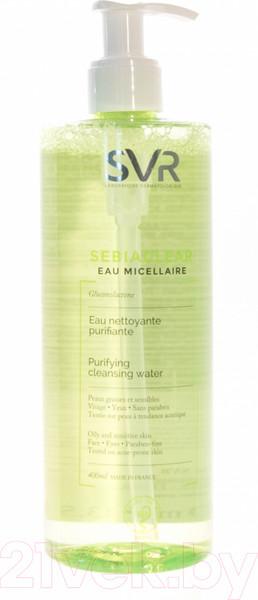 Изображение товара Мицеллярная вода SVR Sebiaclear (400мл)