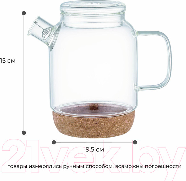 Изображение товара Заварочный чайник Makkua Teapot Fika TF800