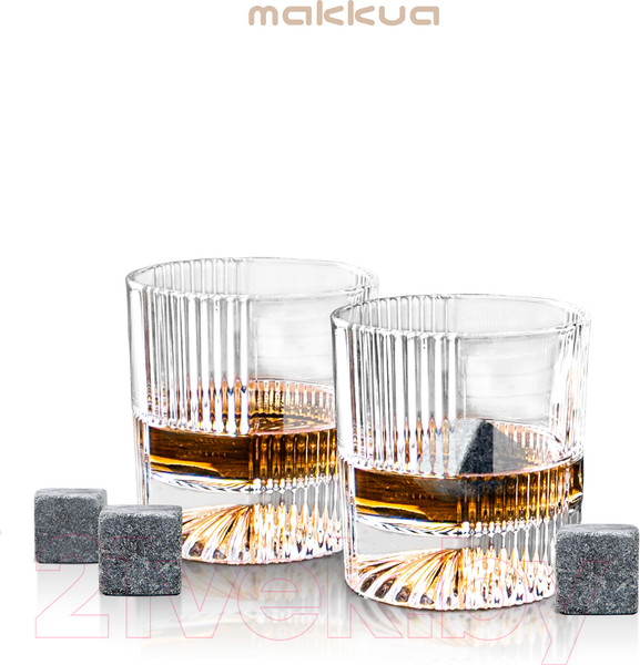Изображение товара Набор стаканов Makkua Whiskey Set Ice Whisper С охлаждающими камнями WSI02