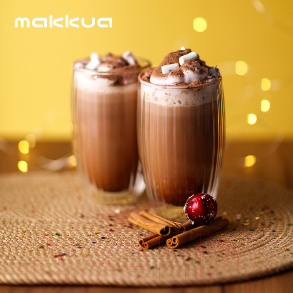 Изображение товара Набор стаканов для горячих напитков Makkua Glass Cozyday 1 / 1GC440 (2шт)