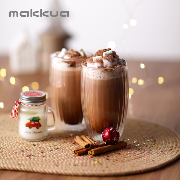 Изображение товара Набор стаканов для горячих напитков Makkua Glass Cozyday 1 / 1GC440 (2шт)