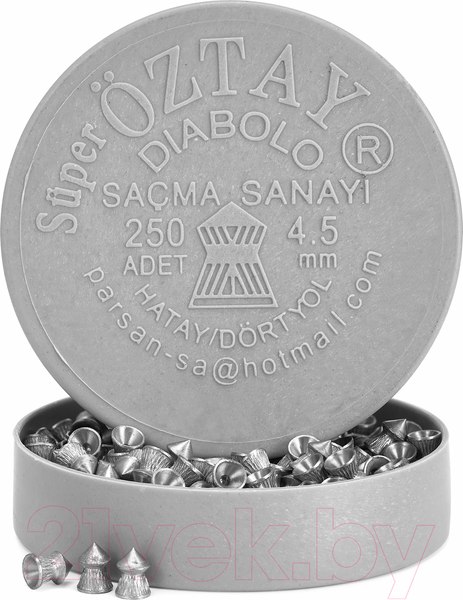 Изображение товара Пульки для пневматики Oztay Super Diabolo 4.5 (250шт)