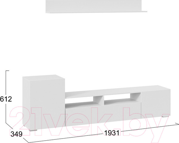 Изображение товара Горка ТриЯ Сильвия (белый ясень)