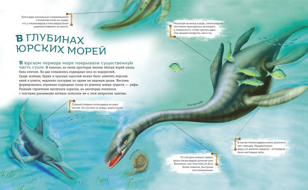 Изображение товара Энциклопедия Эксмо Динозавры юрского периода, твердая обложка (Попов Ярослав)