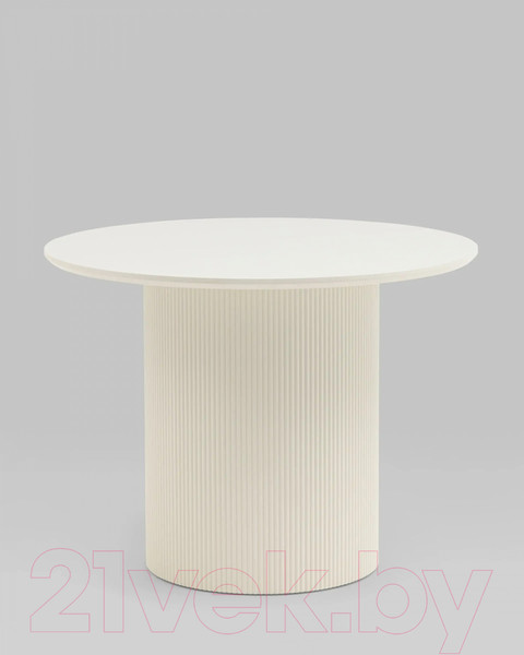 Изображение товара Обеденный стол Stool Group Ballet 100x75 (молочный)