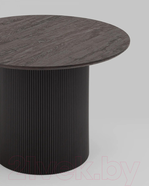 Изображение товара Обеденный стол Stool Group Ballet 100x75 (темное дерево)