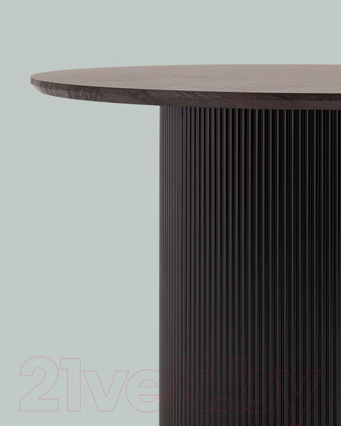 Изображение товара Обеденный стол Stool Group Ballet 100x75 (темное дерево)