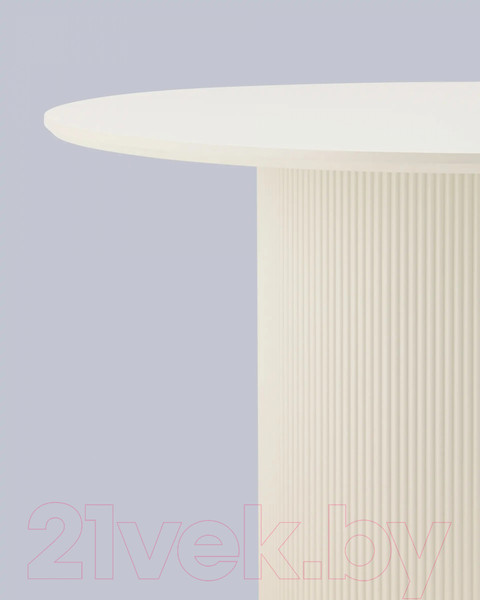 Изображение товара Обеденный стол Stool Group Ballet 120x75 (молочный)