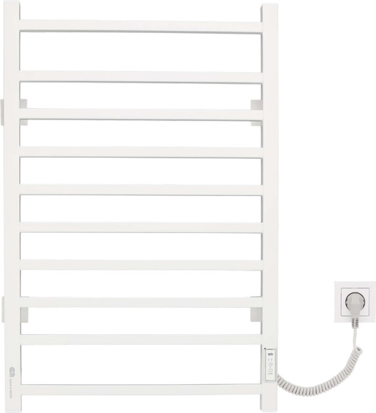 Изображение товара Полотенцесушитель электрический Gloss & Reiter Pro-gress тип.Э2 Л.50x80.P10 Муар White (П) Таймер