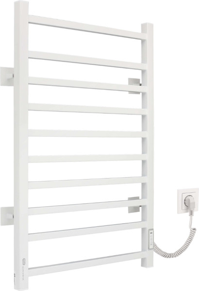 Изображение товара Полотенцесушитель электрический Gloss & Reiter Pro-gress тип.Э2 Л.50x80.P10 Муар White (П) Таймер