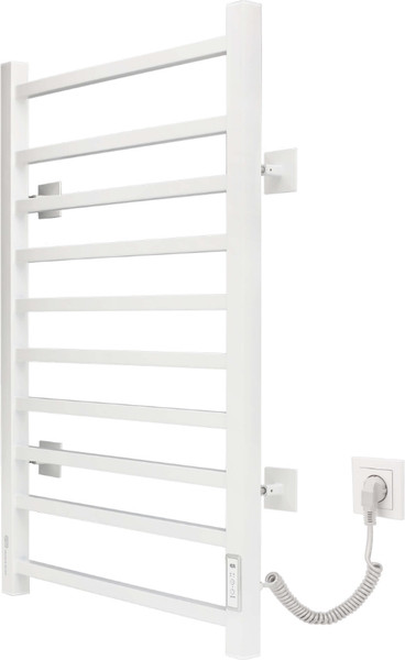 Изображение товара Полотенцесушитель электрический Gloss & Reiter Pro-gress тип.Э2 Л.50x80.P10 Муар White (П) Таймер