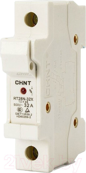Изображение товара Держатель предохранителя Chint RT28N-32X 10x38 1П / 520441