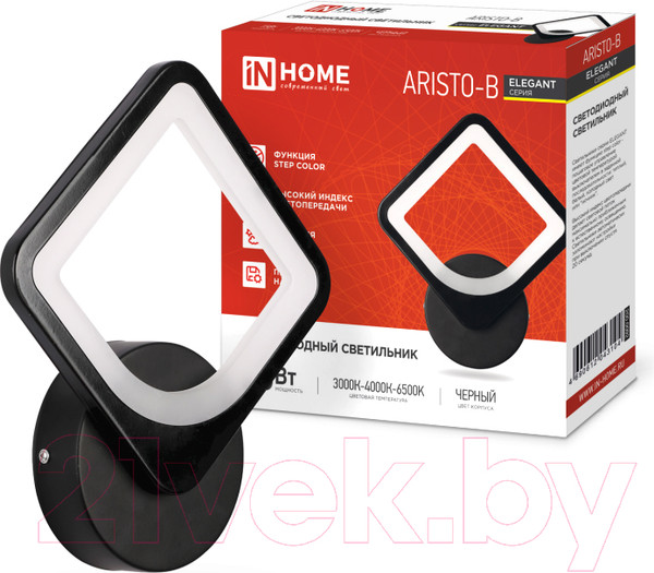 Изображение товара Бра INhome Elegant Aristo-B / 4690612043104 (черный)