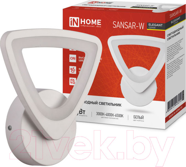 Изображение товара Бра INhome Elegant Sansar-W / 4690612043210 (белый)
