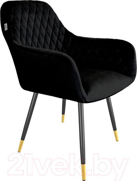 Изображение товара Стул Sheffilton SHT-ST38/S95-1 (ночное затмение/черный муар/золото)