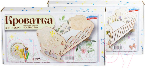 Изображение товара Аксессуар для куклы Leader Toys Gold Fish Кроватка / 11392