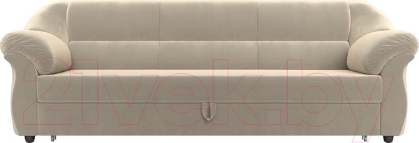Изображение товара Диван Лига Диванов Карнелла / 105876 (микровельвет бежевый)