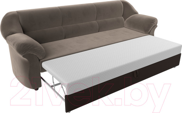 Изображение товара Диван Лига Диванов Карнелла / 109521 (велюр коричневый)