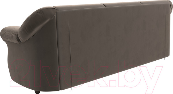 Изображение товара Диван Лига Диванов Карнелла / 109521 (велюр коричневый)