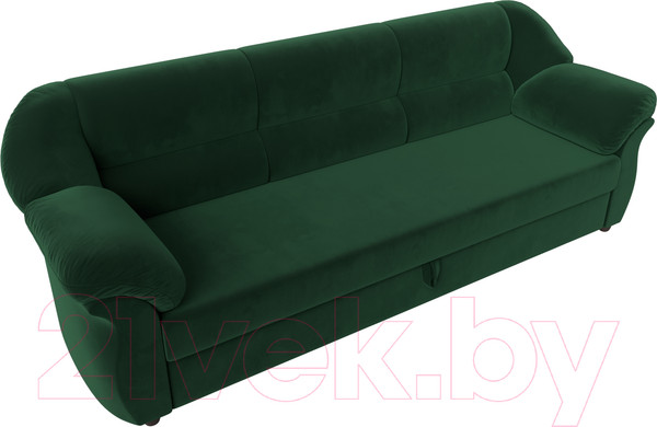Изображение товара Диван Лига Диванов Карнелла / 109523 (велюр зеленый)