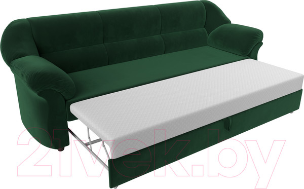 Изображение товара Диван Лига Диванов Карнелла / 109523 (велюр зеленый)
