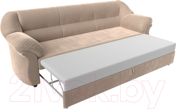 Изображение товара Диван Лига Диванов Карнелла / 109524 (велюр бежевый)