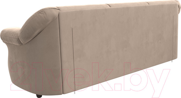 Изображение товара Диван Лига Диванов Карнелла / 109524 (велюр бежевый)