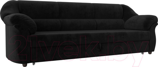 Изображение товара Диван Лига Диванов Карнелла / 109526 (велюр черный)