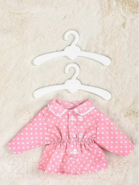 Изображение товара Аксессуар для куклы Leader Toys Diamond Princess Вешалка для одежды / 71719 (белый)