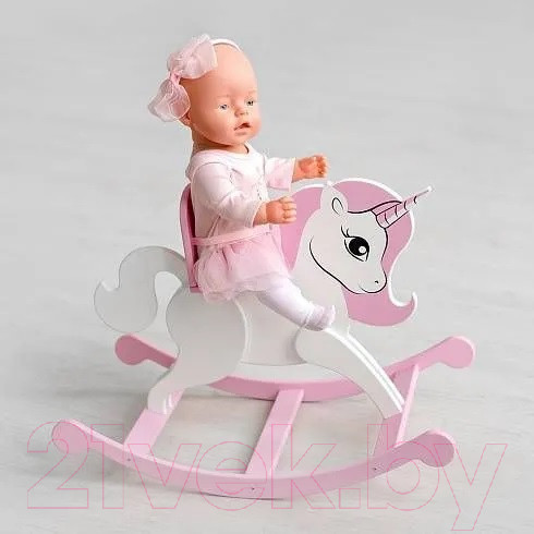 Изображение товара Аксессуар для куклы Leader Toys Shining Crown. Единорог / 71120 (розовое облако)