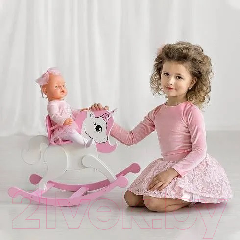 Изображение товара Аксессуар для куклы Leader Toys Shining Crown. Единорог / 71120 (розовое облако)