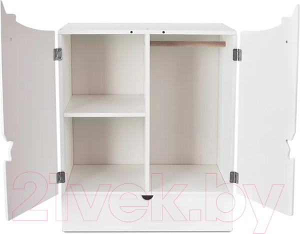 Изображение товара Аксессуар для куклы Leader Toys Diamond Star Шкаф c дизайнерским звездным принтом / 73219 (белый)