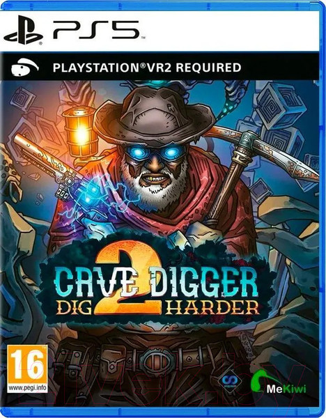 Изображение товара Игра для игровой консоли PlayStation 5 Cave Digger 2 Dig Harder PSVR2 Required (EU pack, EN version)