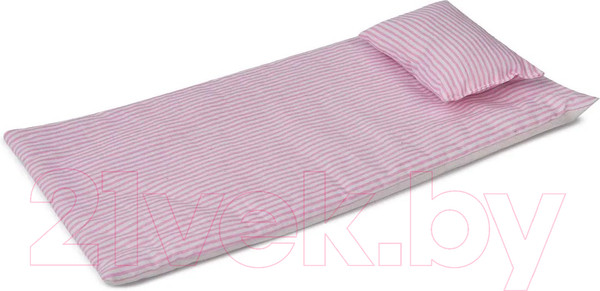 Изображение товара Набор аксессуаров для куклы Leader Toys Diamond Princes Комплекс c постельным бельем / 72319 (розовый)